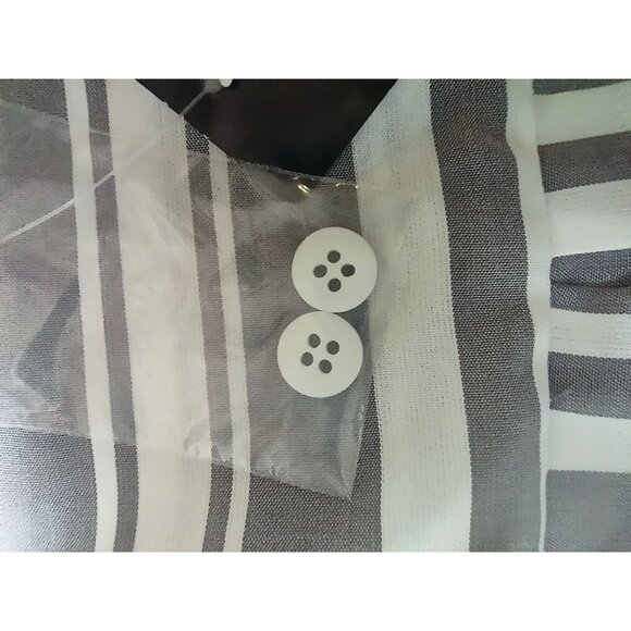 Torrid Gray and White Striped 100% Modal Harper Blouse Size Large (12) NWT - Picture 11 of 11